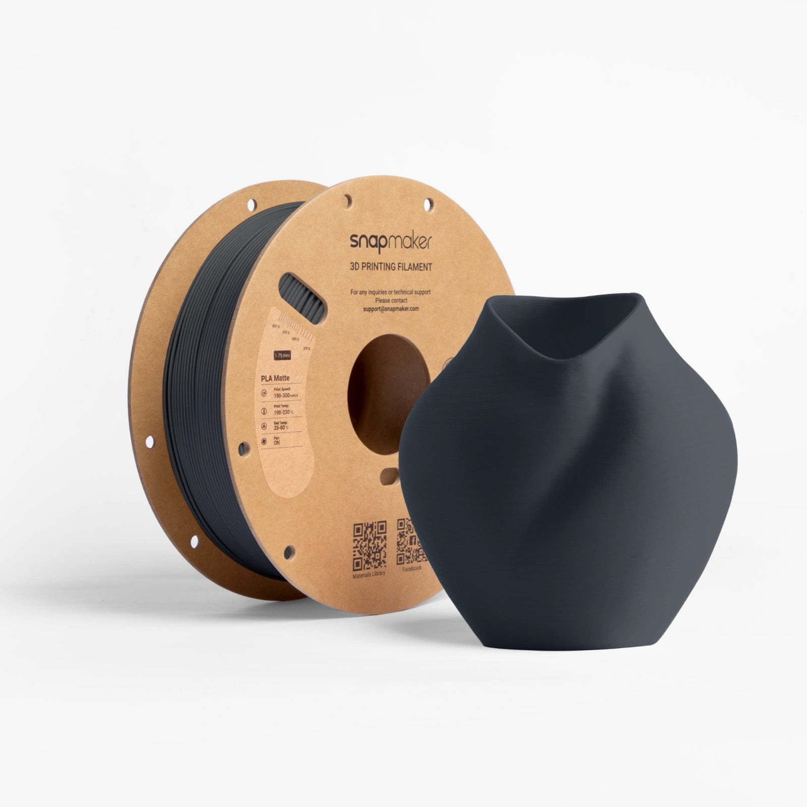 Matte PLA Filament (RFID) - 1KG