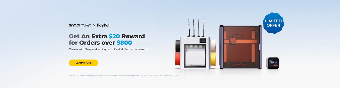 Snapmaker - Best 3D Printer, Laser Engraver, CNC Carver for Sale