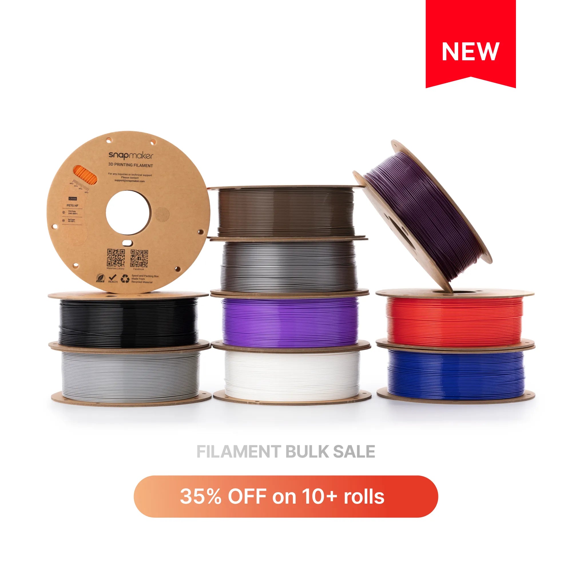 PETG HF Filament (RFID) - 1kg