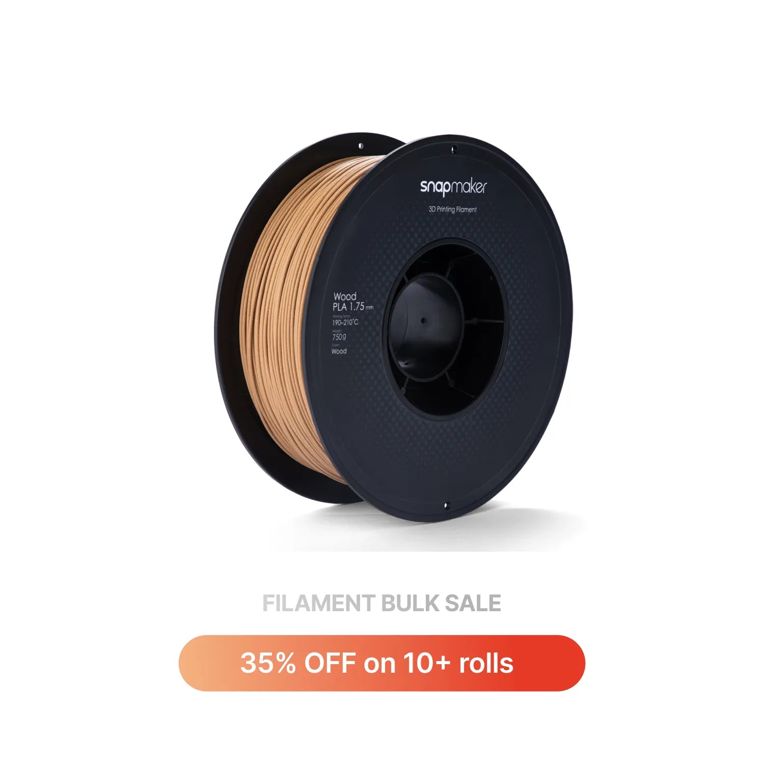 Wood PLA Filament (750g)