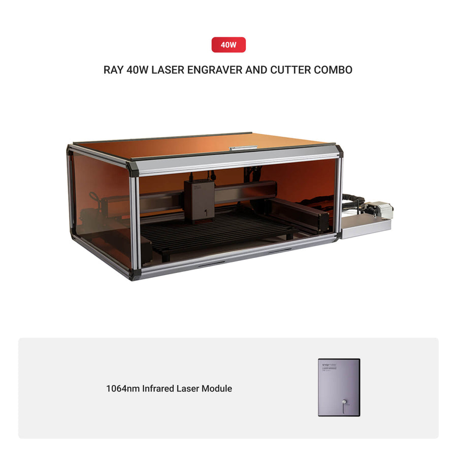 Snapmaker Ray Designs Snapmaker Ray 40W Laser Engraver and Cutter - Snapmaker Global