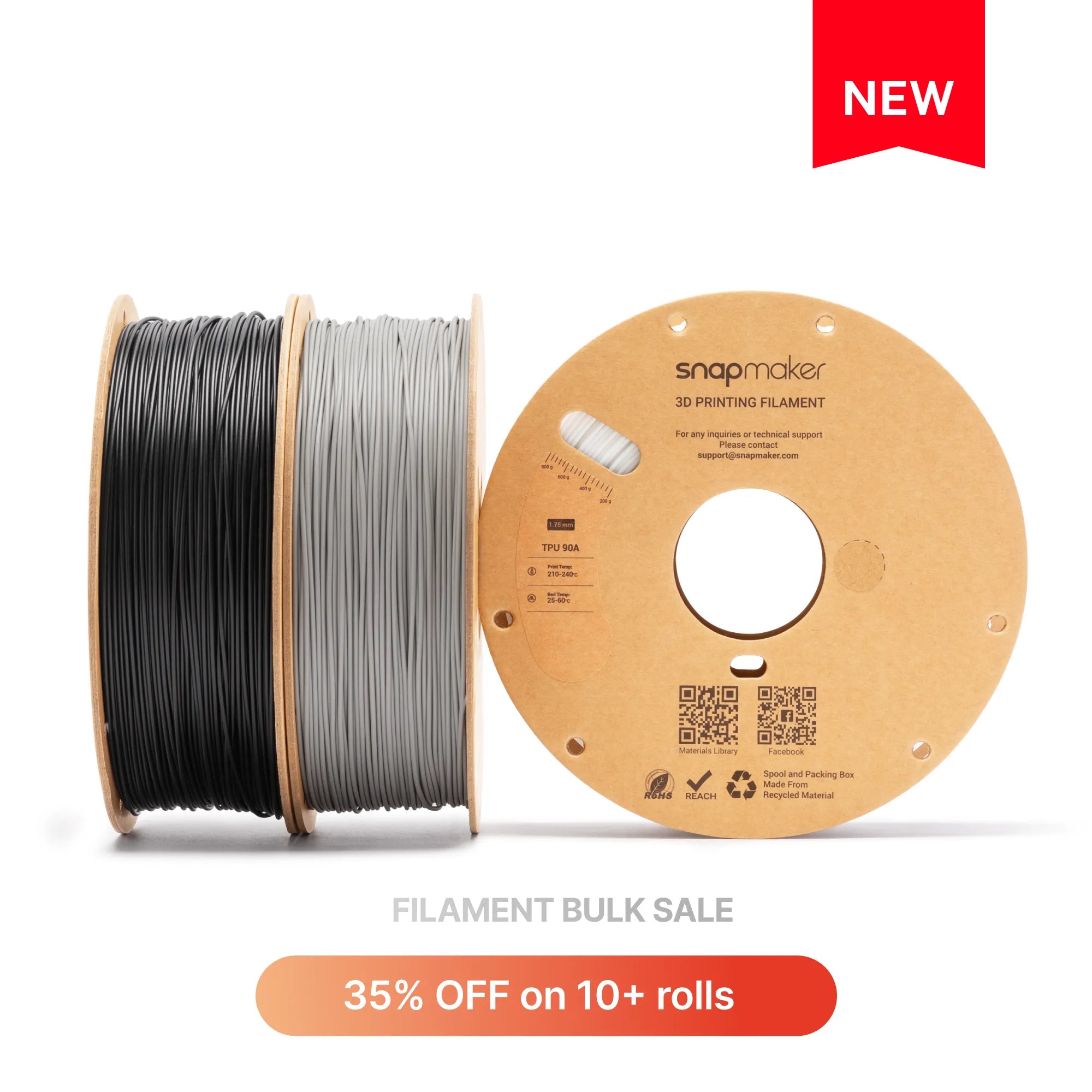 TPU 90A Filament (1kg)