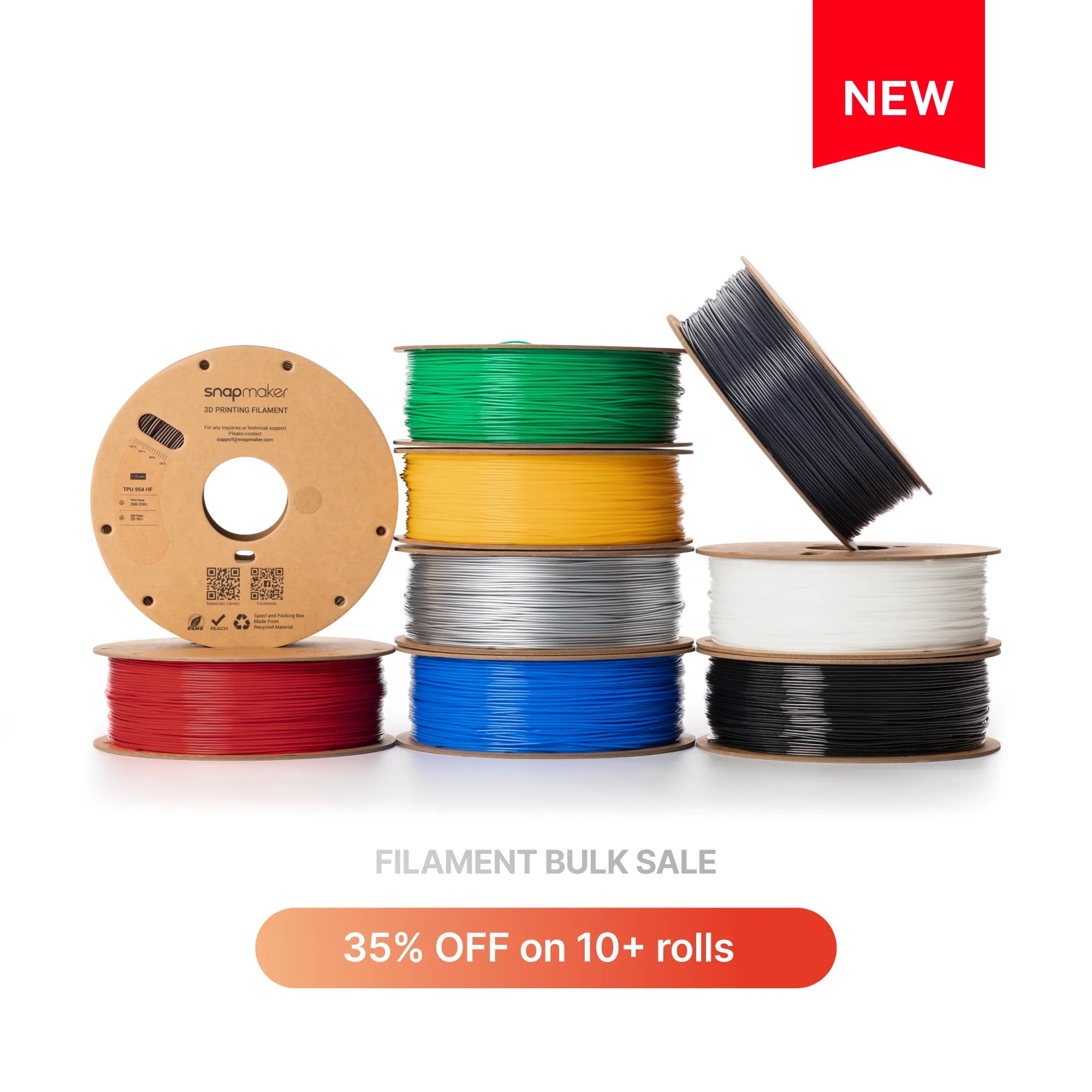 TPU 95A HF Filament (1kg)