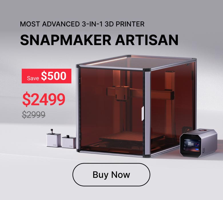 Snap Printer Snapmaker - Best 3D Printer, Laser Engraver, CNC Carver for Sale