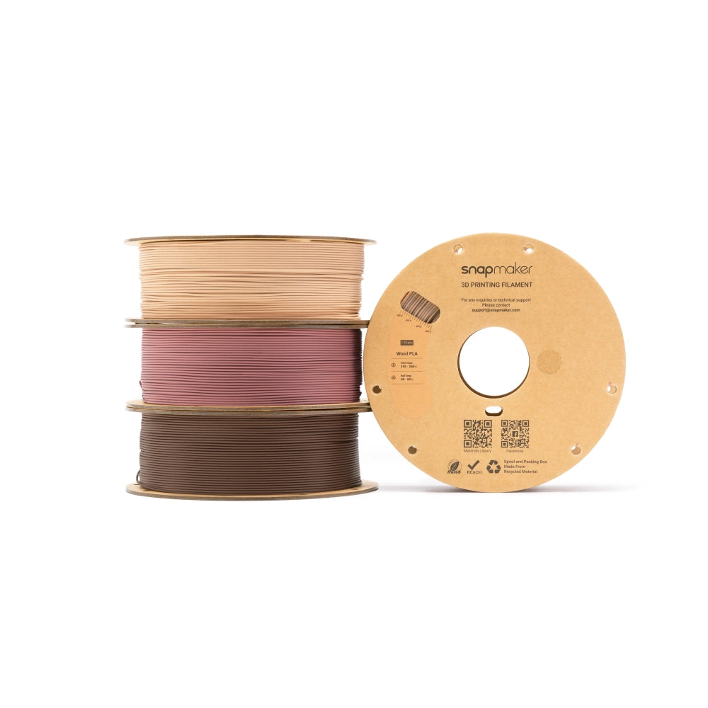 Wood PLA Filament (RFID) - 1kg
