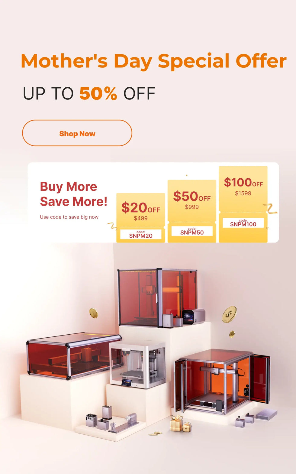 Snapmaker - Best 3D Printer, Laser Engraver, CNC Carver for Sale