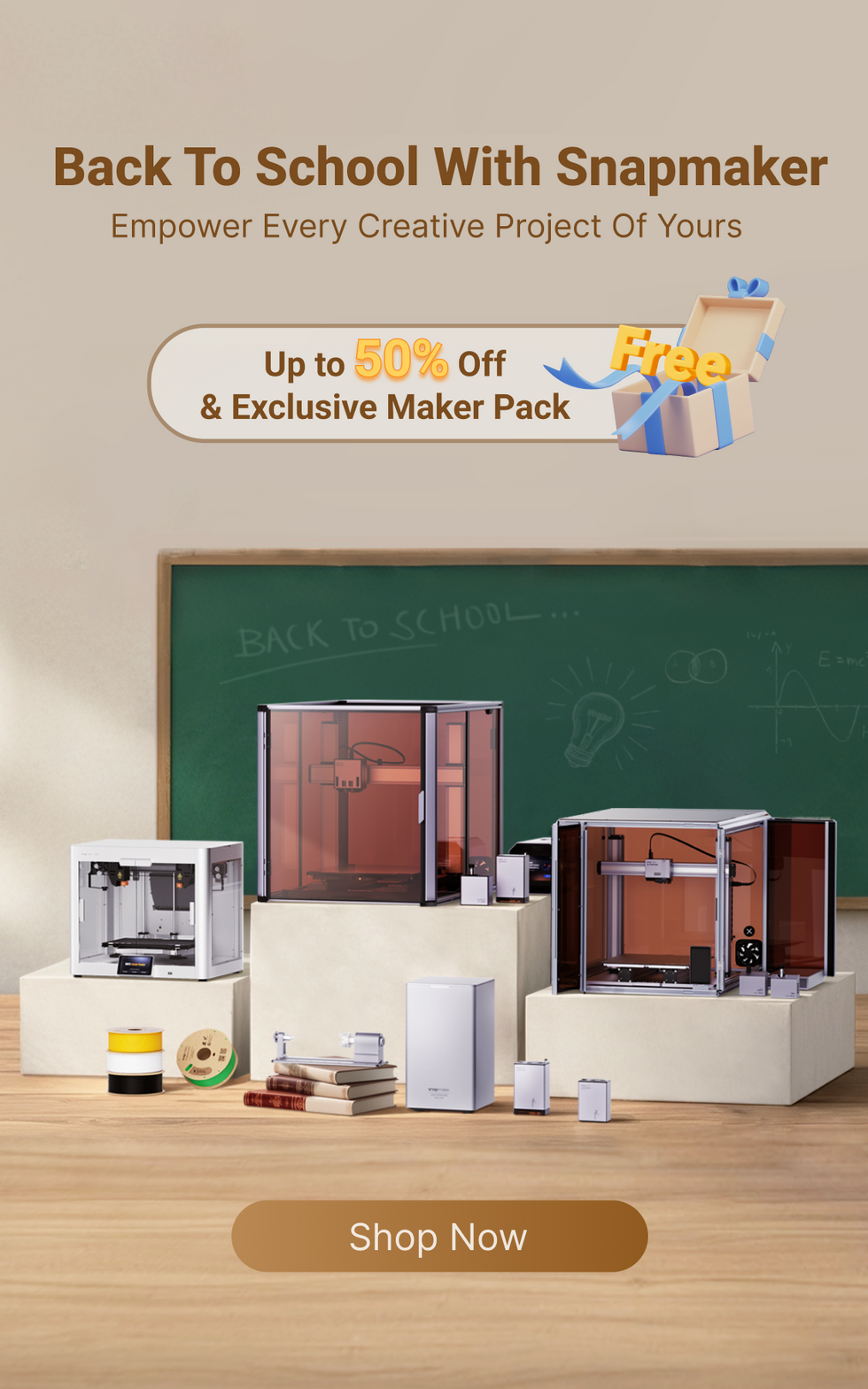 Snapmaker - Best 3D Printer, Laser Engraver, CNC Carver for Sale