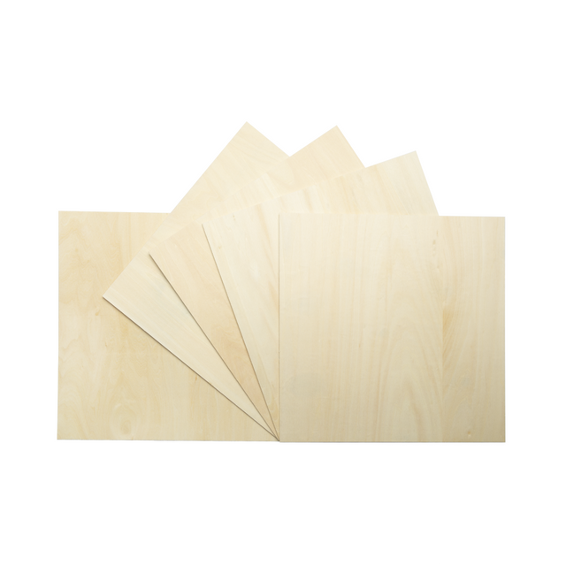 3MM THICK BASSWOOD PLYWOOD SHEET (5-PACK)