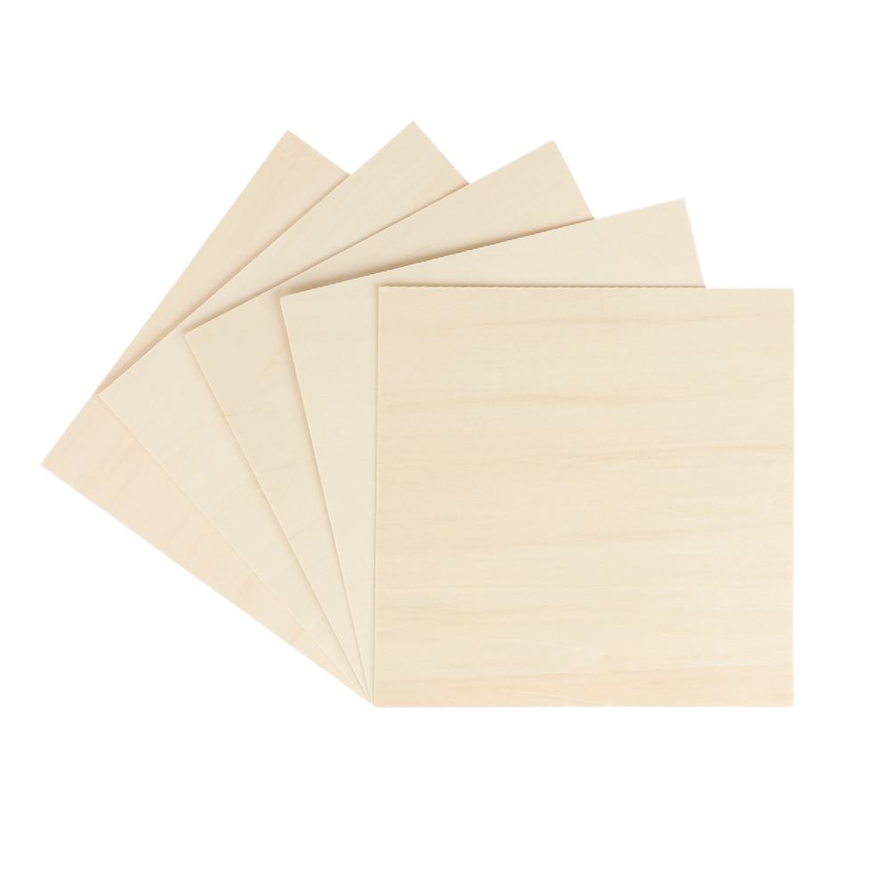 Basswood Sheet for Snapmaker 2.0 (5-Pack) - Snapmaker