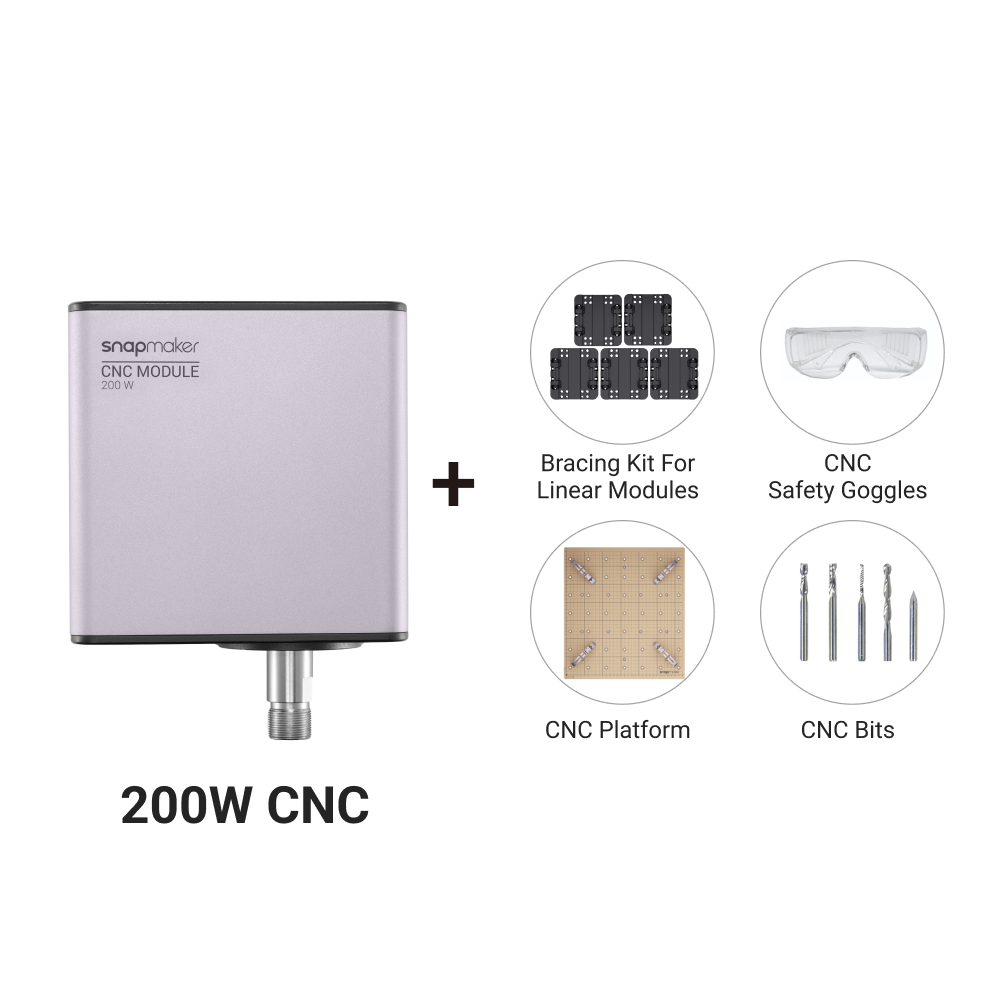 Cnc Module Snapmaker 200W CNC Module Bundle - Snapmaker Global