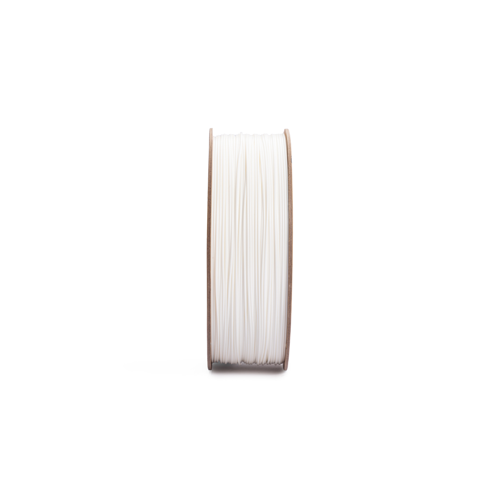 Snapmaker PLA white filament side view, designed for high-precision 3D prints.
